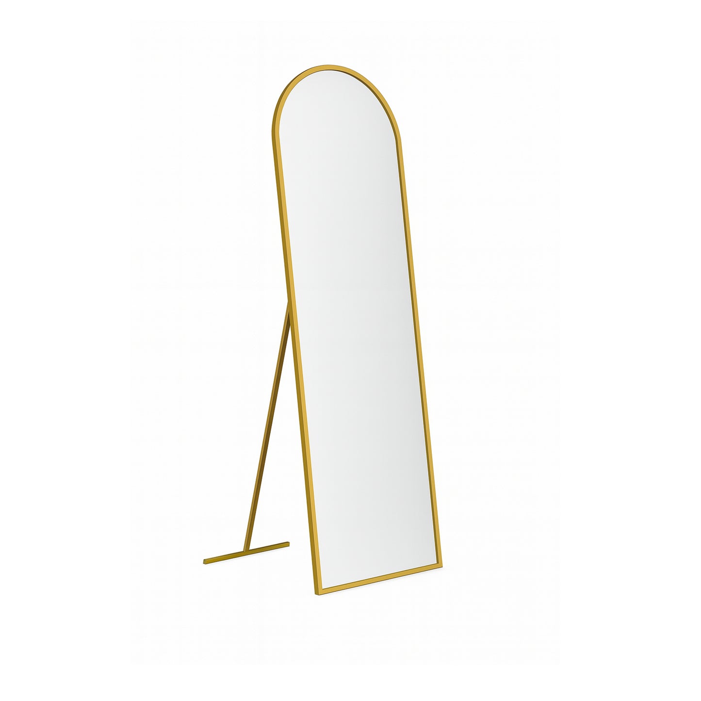 Arched Full Length Mirror 50×180 cm – Gold Frame