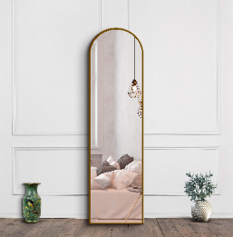 Arched Full Length Mirror 50×180 cm – Gold Frame