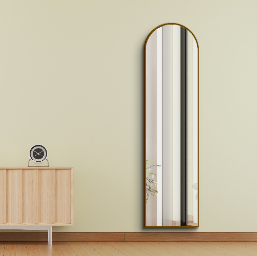Arched Full Length Mirror 50×180 cm – Gold Frame